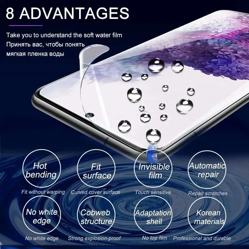 Samsung 4Pcs Hydrogel Screen Protector